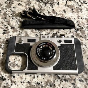 “Emily in Paris” iPhone 12 case with neck strap